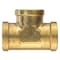 Homeplus+ ATC 1/8 in. FPT X 1/8 in. D FPT Brass Tee 6JC120910711029 - alternate 1